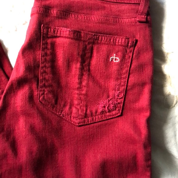 Rag and Bone Size 26 Ripped skinny Jeans SOLD - Picture 3 of 10